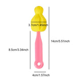 PayPie 14 Pack Bottle Nipple Cleaner Sponge Brush for Standard Nipples Scrubber