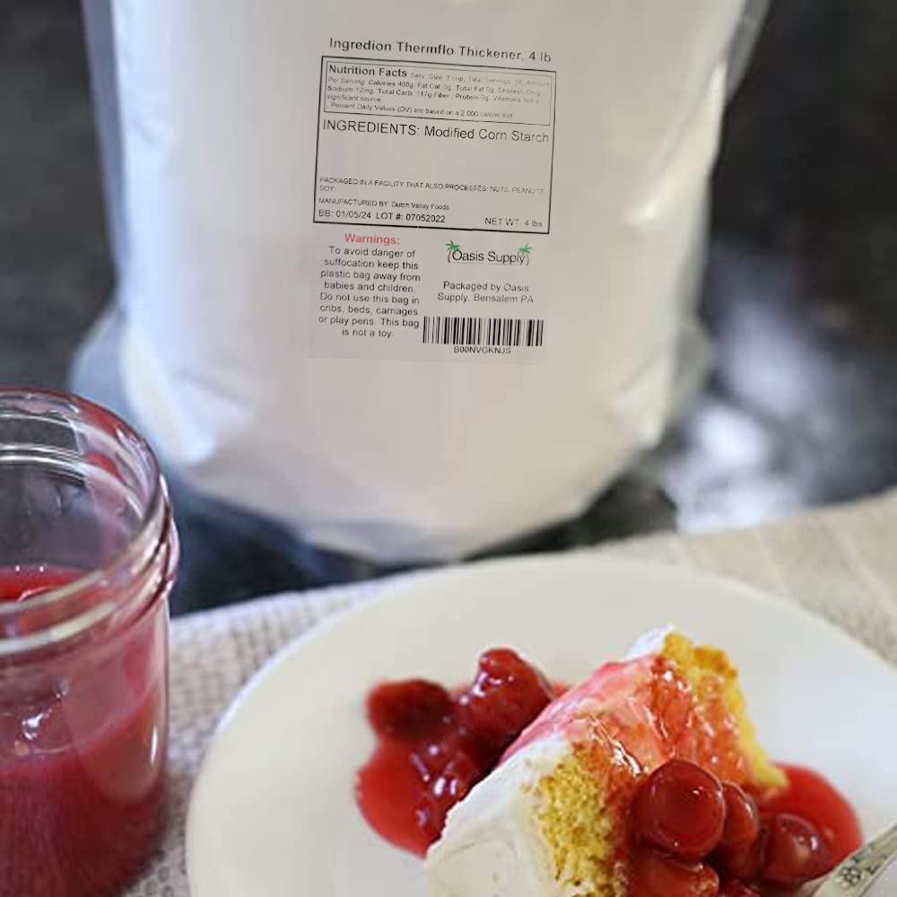 Thermflo 2 lbs Canning & Freezing Food Thickener - Perfect for Jams, Pie Filling, Freezer-Ready Recipes & Homemade Preserves