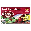 CELESTIAL SEASONINGS HERB TEA,BLK CHERRY BERRY, 20 BAG (pack of 3)