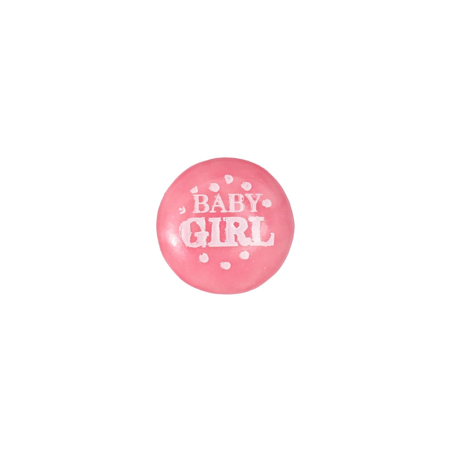 Baby Girl Pink Candy Gum Buttons, 2 Pound Bag (Approx. 180 Pieces), Pink Candy, Girl Baby Shower Candy, Baby Showers Treats