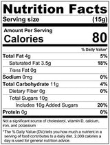 Carob Chips - Sugar Sweetened - 3 Lb Tub (3 Lb Tub)