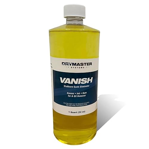 Drymaster Systems Vanish Grease, Ink, Tar & Oil Stain Remover, 1 Quart