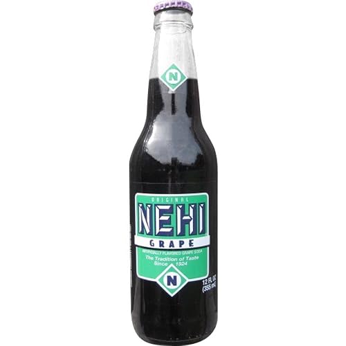 Nehi Grape 12 Oz Glass Bottles (6 Pack)
