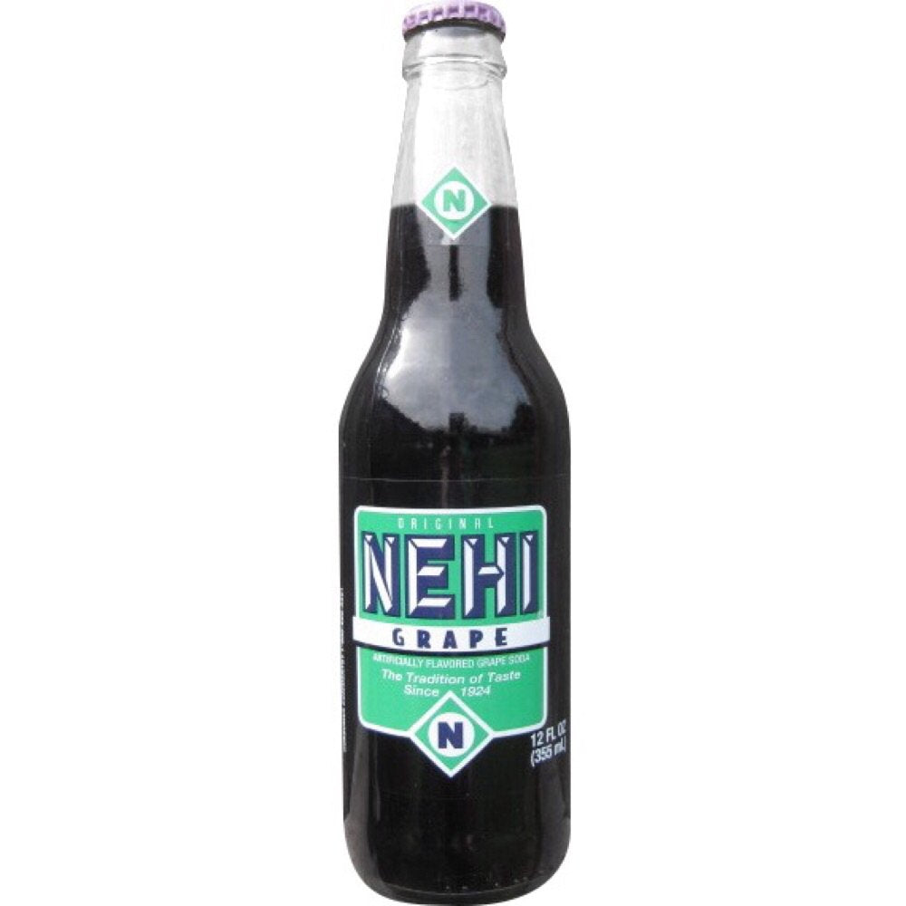 Nehi Grape 12 Oz Glass Bottles (6 Pack)