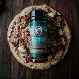 Bearded Butchers Ranch Blend Seasoning, 9 oz Shaker - Creamy Buttermilk Ranch Flavor for Chicken Wings, Dips, Fries, Pizza & More - No MSG