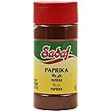 Sadaf Paprika Powder - Ground Paprika for Cooking & Food Seasoning - Paprika Spice - Kosher & Vegetarian - 2 Oz Pet Bottle with Shaker Top
