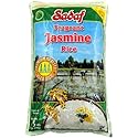 Sadaf Jasmine Rice AAA - White Jasmine Rice for Cooking - Arroz Jazmin - Kosher - 5 lb Resealable Bag