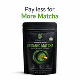 GreenMissy Organic Matcha Powder 7.05 OZ (200 g) - Premium Ceremonial Grade, Authentic Japanese Matcha Green Tea, 100% Pure Matcha for Tea, Smoothies