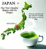 ONE WITH TEA Royal Ceremonial Matcha Powder, Japanese Green Tea, Stone-Ground, Premium Grade, Refined & Smooth Flavor, Ideal for Traditional Matcha