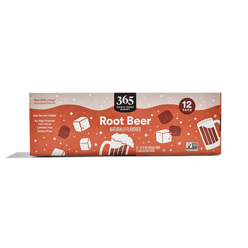 365 by Whole Foods Market, Root Beer, 12 Pack, 12 Fl Oz