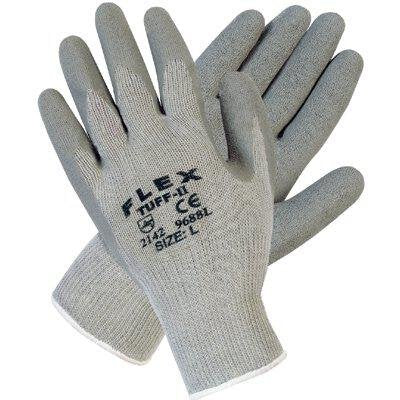 Memphis Glove 127-9688XL Extra Large Flex Tuff Iigray Cotton-Poly Shell 1