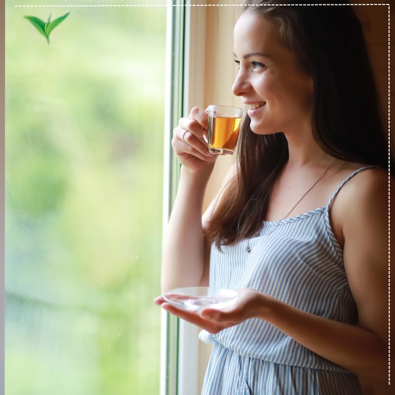 QuikTea Cardamom Tea Bags - 72 Count - Premium Assam Tea Paired with Warm and Soothing Cardamom Extracts. All Natural, Preservative Free - Easy