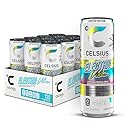 CELSIUS Sparkling Electric Vibe, Functional Energy Drink 12 Fl Oz (Pack of 12)