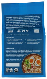 LOTUS FOODS Organic White Rice Ramen 4pk, 10 OZ