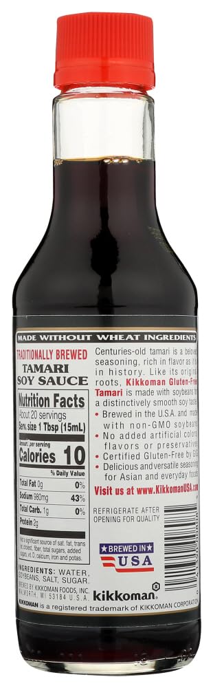 Kikkoman Gluten Free Tamari Soy Sauce 10 fl oz