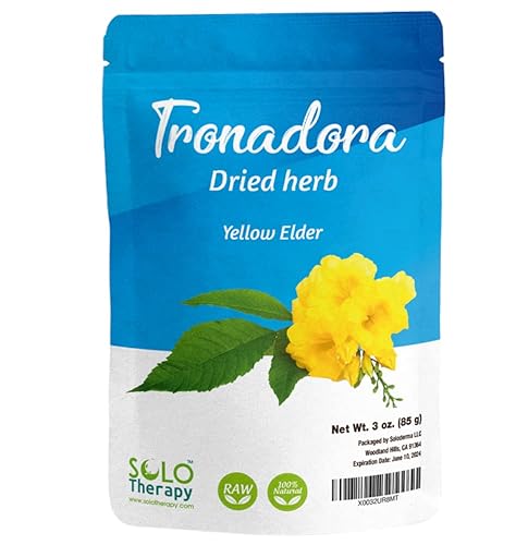 Tronadora Tea 3 oz, Yellow Elder, Resealable Bag, Tronadora Herb, Tronadora Retama, Tecoma Stans
