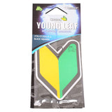 Treefrog Young Leaf Air Freshener Black Squash Scent Paper Freshener 1 Piece