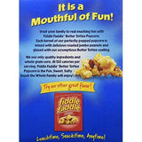 Fiddle Faddle Popcorn with Peanuts Three Box Bundle - 2 Butter Toffee and 1 Caramel 6 oz boxes