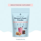 Mommy Knows Best Brewer's Yeast Powder for Lactation Support for Breastfeeding | Mild-Tasting, Debittered, Delicious in Lactation Cookies, Smoothies