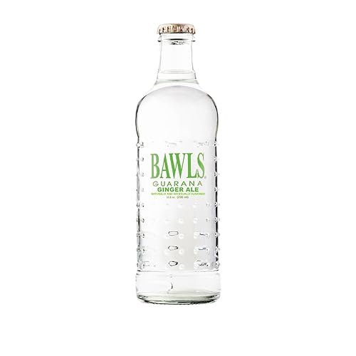 BAWLS Ginger Ale 10oz - 12 pack