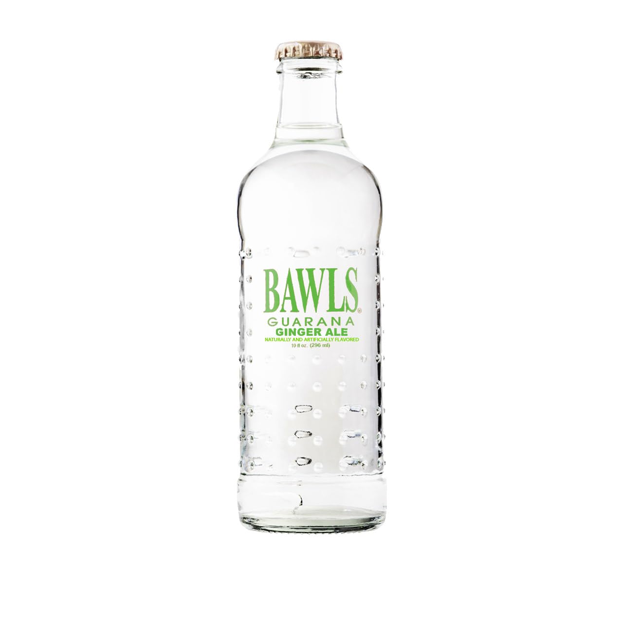 BAWLS Ginger Ale 10oz - 12 pack