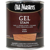 GEL STAIN CEDAR 1QT
