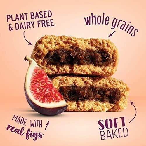Nature's Bakery Whole Wheat Fig Bars, Variety Pack (8- Blueberry, 8- Original Fig, 8-Raspberry), 1- 24 Count Box of 2 oz Twin Packs (24 Packs), Vegan