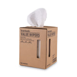 BOARDWALK, BWKV040CGW, BWKV040CGW WIPES 10X12 DRC CPROLL WH
