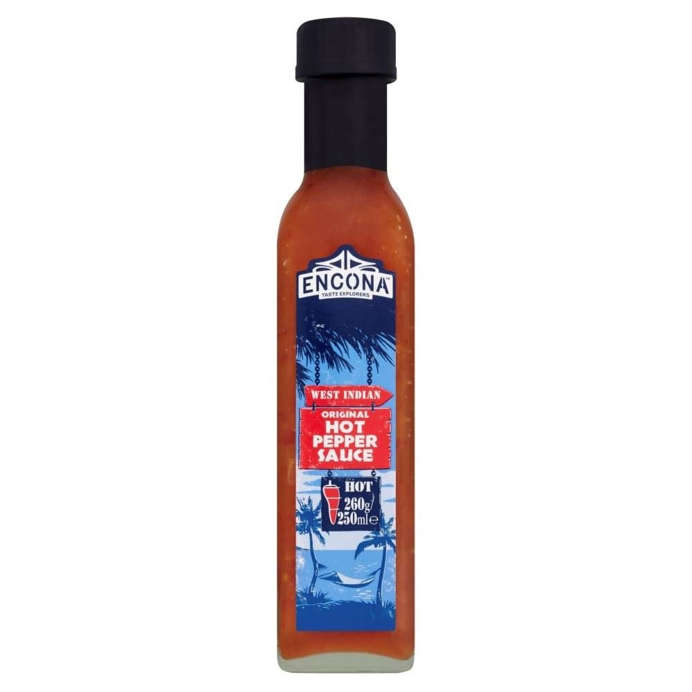 Encona West Indian Original Hot Pepper Sauce (260g)