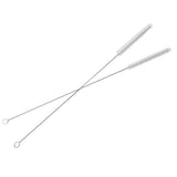 HUJI Stainless Steel Straws Cleaning Brush Perfect for Reusable Tumbler Straws (2 Brushes)