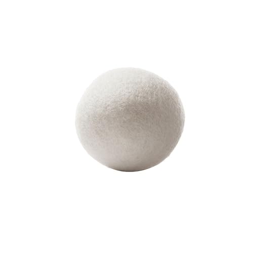2.75" Australian Wool Dryer Balls,Reusable Soft Laundry Balls,Help to Soften and Dry Clothes,Reduce Wrinkles 6 Pack