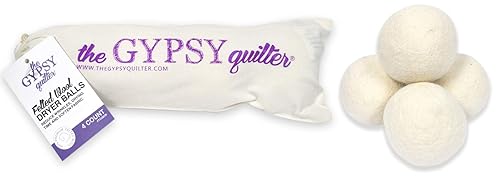 Gypsy Quilter 4pk Wool Dryer Balls,TGQ029