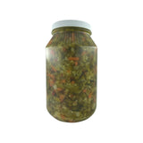 Potbelly Sandwich Shop Brand Hot Peppers 1 Gallon Jar (128 oz)