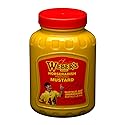 Weber’s Original Horseradish Mustard, 16 oz (4-Pack) | Buffalo’s Iconic Mustard Since 1922 | Limited-Edition Buffalo “Buffalo Joe” Label | Bold