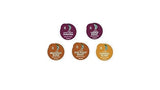 30 Count-Variety Pack Sampler K-Cup Coffee Pods- French Roast, Sumatra, Breakfast Blend, Pike Place Roast, Veranda Blend, Ground Coffee Sampler