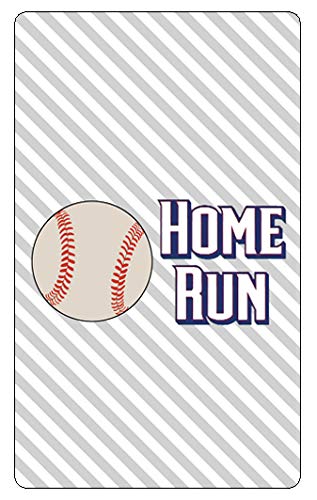 60 Sports Baseball Miniature Candy Bar Wrapper, Mini Candy Bar Stickers for Birthday Party, Baby Shower, Wedding, Graduation, or Any Family Event