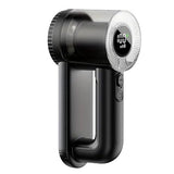 Fabric Shaver Rechargeable, 2-in-1 Lint Remover for Clothing, Furniture, Sweater with 6-Blade, 200ml Container, LED Display, 2000mAh Type-C, 3-Speed