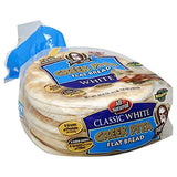 Greek Pita Flat Bread White, 12 ct (each bag) NON GMO Vegan Friendly 3 Bags