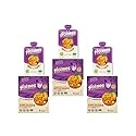 Holmes Mouthwatering Applesauce, Applesauce Squeeze Pouch, Organic Strawberry Applesauce Pouches with Real Chunks of Fruit, No Artificial Flavors