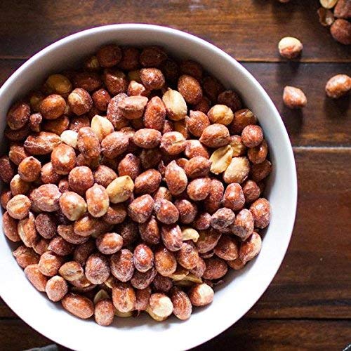 BEER NUTS Original Peanuts - Travel Size Sweet & Salty Bar Nuts - Gluten Free, Kosher, Low Sodium Peanut Snacks Made In The USA - 12oz Resealable Can