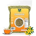 Natural Infusions - Damiana Leaf 4oz | Loose Herbal Tea | Authentic Mexican Origin | Caffeine Free, Gluten Free, Non-GMO | Herbal Infusion Blend