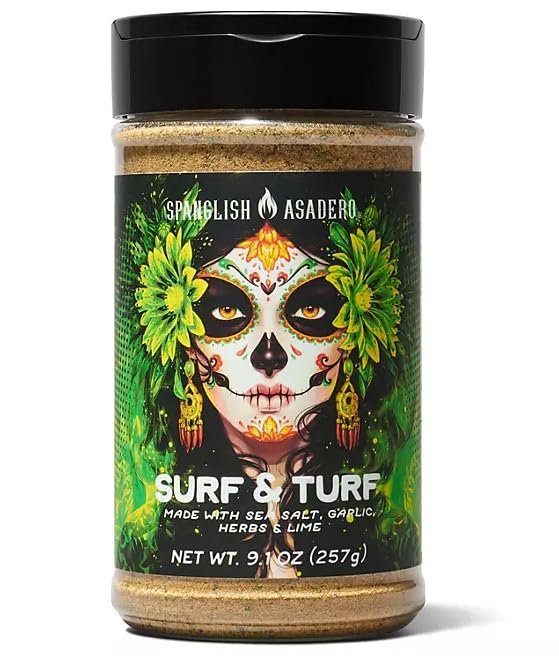 Spanglish Asadero Surf & Turf Seasoning 9.1 oz.