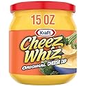 Cheez Whiz Cheese Dip, 1 Jar, Original Flavor, Easy Dip, 15 oz