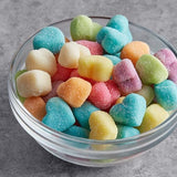 Valentine Gummy Candy 8oz Soft & Chewy Festive Treats (1 Pack, Sanded Hearts)