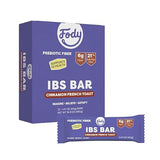 Fody Foods IBS Snack Bars, Cinnamon French Toast, 1.41 Oz (Pack of 12), 6g Prebiotic Fiber, Low FODMAP, Gut & IBS Friendly, Lactose Free, Non-GMO