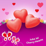 Brach’s Jube Jel Cherry Hearts - Pack of 3 - Classic and Delicious Valentine's Candy - Perfect for Sharing with Friends and Family
