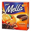 Jutrzenka MELLA Cocolate Coated Orange Jelly, 6.7oz Pack of 3