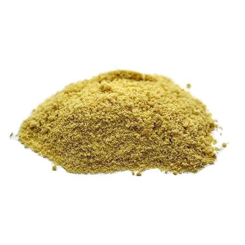 Essential Spice Ground Yellow Mustard - Mild, Tangy & Earthy Flavor - Finely Ground Yellow Mustard Seeds for Rubs, Sauces, Seasonings & Pickling (25
