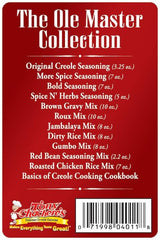 Tony Chachere’s Cajun Gift Set - Multiple Varieties of Seasonings & Spices - Great Idea for Cooks and Food Lovers (Gift Set, Ole Master Collection)