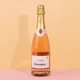 Codorníu Zero Rosé Premium Non-Alcoholic Sparkling Wine Dealcoholized Cham-pagne 750ml | 3 PACK